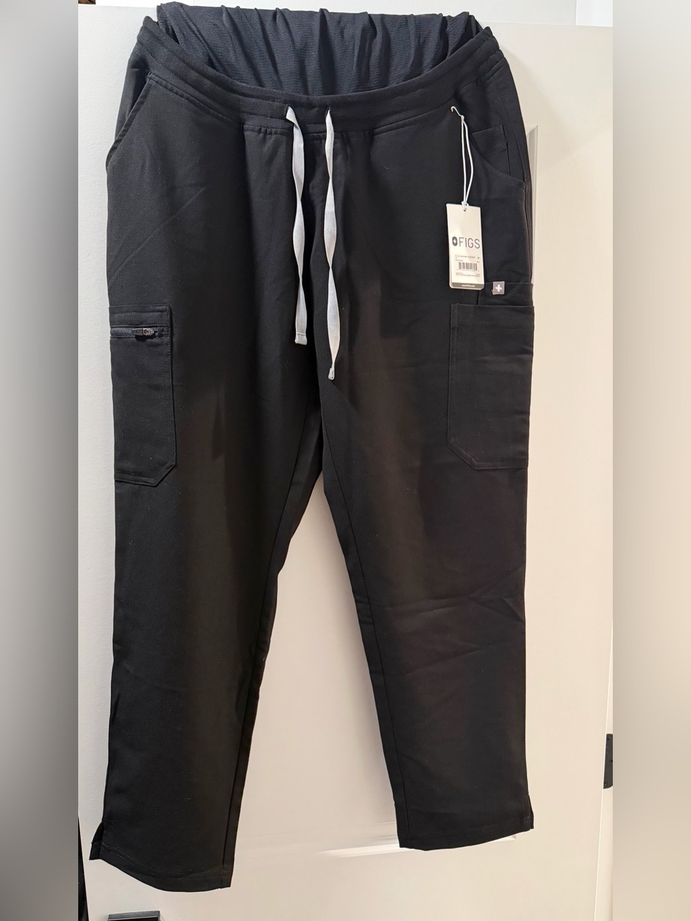 NEW BLACK FIGS Yola Slim Maternity Scrub Pants MEDIUM